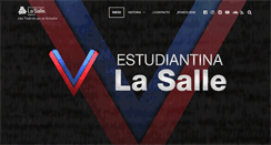 Desktop Screenshot of estudiantinalasalle.com